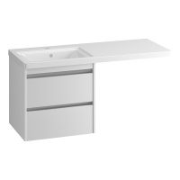 Тумба под стиральную машину Opadiris Фреш 56 00-00007084 белый/белый (без раковины)