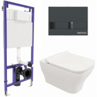 Комплект унитаза с инсталляцией Berges Wasserhaus Novum 042454