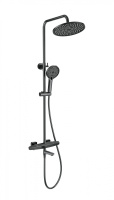 Душевая система с термостатом WONZON & WOGHAND NEO, темный графит WW-B3046-A1-BGG