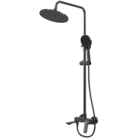 Душевая система Grossman Galaxy 500.K35.01.210 черный матовый