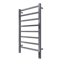 Полотенцесушитель электрический (50х85) П8 Terminus Ватикан 4670078566355 оружейная сталь