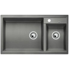 Мойка кухонная Blanco Metra 9 Silgranit PuraDur (алюметаллик), 513268