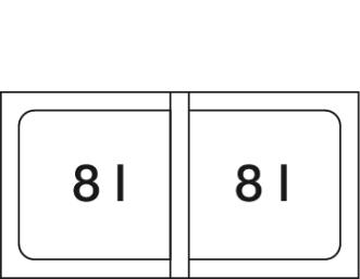 Система сортировки мусора Blanco Flexon 30/2 521467