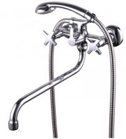 Смеситель для ванны с душем KAISER Crystal (28155)