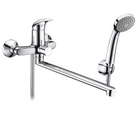 Смеситель для ванны с длинным изливом WasserKRAFT Isen 2602L Смеситель для ванны с длинным изливом WasserKRAFT Isen 2602L