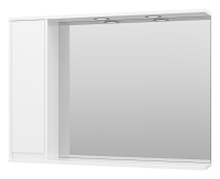 Зеркало-шкаф (98х72) Misty Алиса 100 левый Э-Али04100-01Л