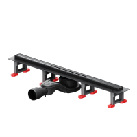 Душевой лоток с щелевой вставкой 60 см Am.Pm MasterFlow W01SC-S11-060-05BM черный матовый