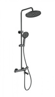 Душевая система с термостатом WONZON & WOGHAND T-1000, темный графит WW-B3057-A-BGG