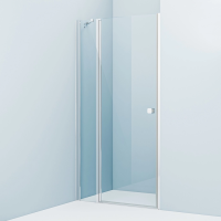 Душевая дверь распашная IDDIS Ray RAY6CP0i69, глянцевый алюминий