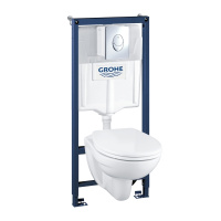 Комплект унитаз с инсталляцией 5 в 1 Solido 39192000 Grohe