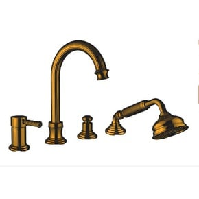 Смеситель на борт ванны Cezares Olimp OLIMP-BVDM-02-L Смеситель на борт ванны Cezares Olimp OLIMP-BVDM-02-L