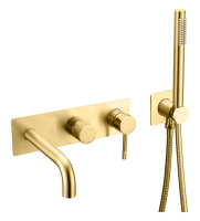 Смеситель для ванны Boheme Uno 464-3-G