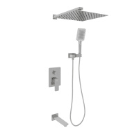 Душевой комплект с внутренней частью Oliveeka OL-88939003-BN, никель матовый