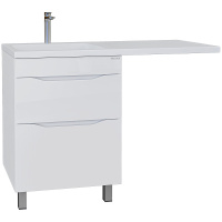 Тумба под стиральную машину Grossman ВИЛАР-60 см 126011 белая