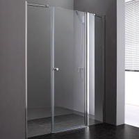 Душевая дверь (175х195) CEZARES ELENA ELENA-W-B-13-80+60/40-C-Cr