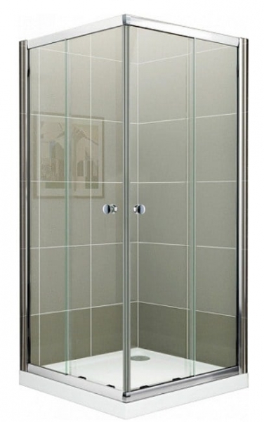 Душевой уголок Cezares PRATICO-TRAY-GL-A-A-90-15-W