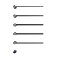 Полотенцесушитель электрический (50х80) П5 Terminus Аккорд 4670078568144 оружейная сталь
