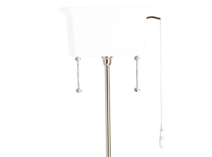 Труба+цепочка с ручкой+кронштейны для высокого бачка Heritage CA01