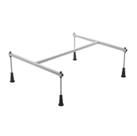 Каркас металлический 170x70 Damixa Willow WILL-170-070W-R Каркас металлический 170x70 Damixa Willow WILL-170-070W-R