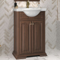 Тумба под раковину Opadiris Риспекто 55 00-00005752  орех антикварный (без раковины)