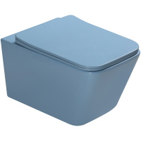 Унитаз подвесной безободковый SantiLine SL-5007BL