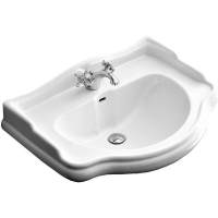 Раковина подвесная (73х54)  Kerasan Retro 104701*1 белый