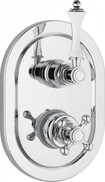 Смеситель с термостатом Cezares Margot MARGOT-VDIM2-T-01-Bi