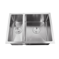 Кухонные мойки:(57,5х44х20) MELANA ProfLine H57544 с коландером, сатин