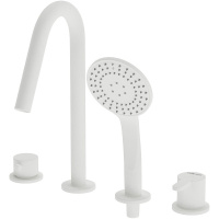 Смеситель на борт ванны Cezares LEAF LEAF-BVDM4-BIO