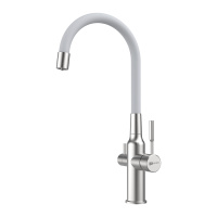 Смеситель для кухни Lemark Expert LM5083S-White Смеситель для кухни Lemark Expert LM5083S-White