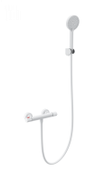 Смеситель для душа с термостатом WONZON & WOGHAND INN 5, белый матовый WW-B2063-A-MW Смеситель для душа с термостатом WONZON & WOGHAND INN 5, белый матовый WW-B2063-A-MW