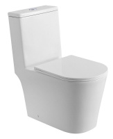 Унитаз напольный BelBagno Tre-TorBB673CP-MN-TOR/SC