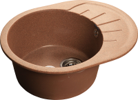 Кухонная мойка GranFest Rorndo 580L, R-580L терракот