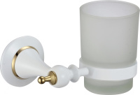 Стакан Savol стеклянный с настенным держателем S-06958W