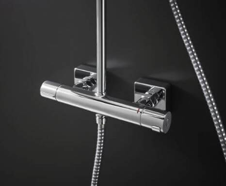 Душевая система Hansgrohe Vernis Shape Showerpipe 230 1jet EcoSmart 26097000 , хром