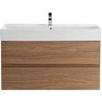 Тумба под раковину Cezares MOLVENO 46-100-2C-SO-NC Noce Chiaro