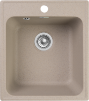 Кухонная мойка GranFest Quartz 17, 17 песочный