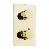 Термостат для душа Bossini Oki  Z00002.021 золото глянец