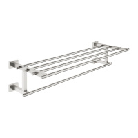 Полочка для полотенец Grohe Essentials Cube 40512 DC1 (40512DC1) суперсталь Полочка для полотенец Grohe Essentials Cube 40512 DC1 (40512DC1) суперсталь