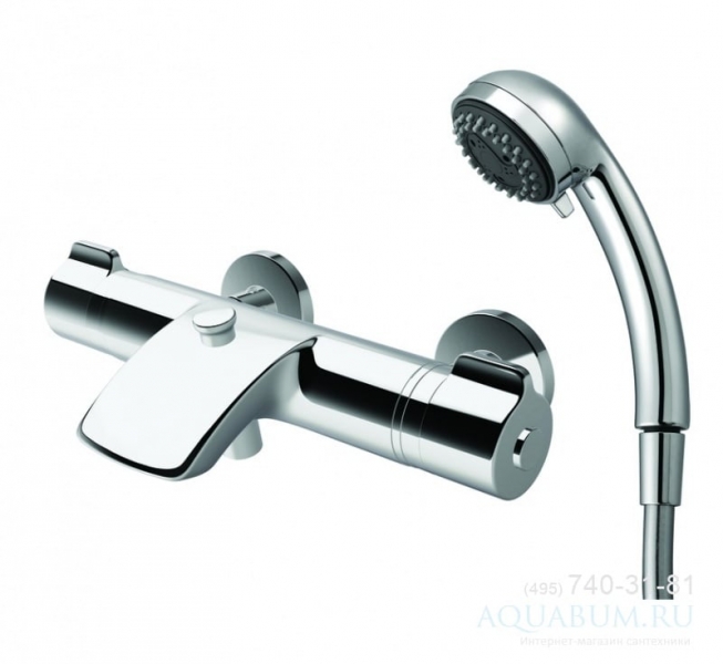 Смеситель для ванны с аксессуарами Laufen Curveprime 3.2370.7.004.145.1