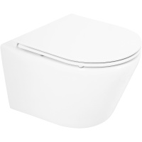 Унитаз подвесной безободковый BelBagno TRE BB8001CHR/SC