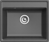 Кухонная мойка GranFest Vertex 580, V-580 графит