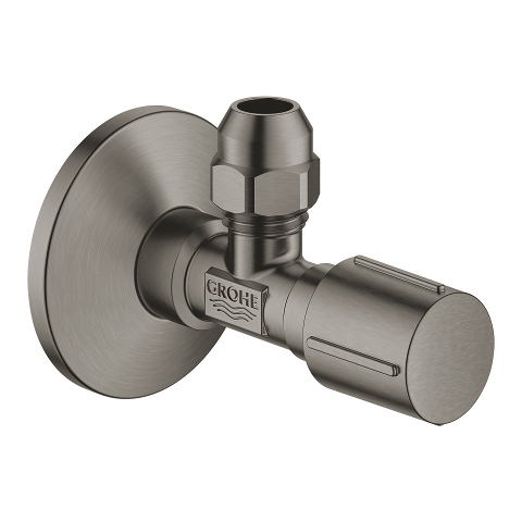 Угловой вентиль 1/2″ Grohe 22037 AL0  (22037AL0)темный графит матовый
