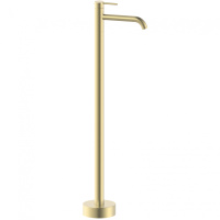 Смеситель для раковины напольного монтажа WONZON & WOGHAND STICK, брашированное золото WW-88649905-BG Смеситель для раковины напольного монтажа WONZON & WOGHAND STICK, брашированное золото WW-88649905-BG
