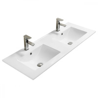 Встраиваемая сверху (122х46,5)  двойная Melana 2120XX-805