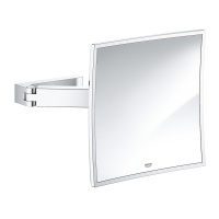 Зеркало косметическое Grohe Selection Cube 40808 000 (40808000) хром  Зеркало косметическое Grohe Selection Cube 40808 000 (40808000) хром
