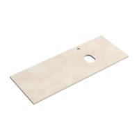 Столешница для ванной комнаты SANCOS 1200х460, цвет kreman,  TT120A2XR, правая