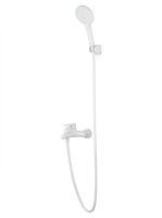 Смеситель для ванны с душем WONZON & WOGHAND ALFA, белый матовый WW-AE3204-MW