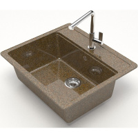 Кухонная мойка Marrbaxx Джекки Z9 Z009Q009 коричневый