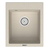 Мойка кухонная Point Динара 42 PN3004BG, светло-бежевый